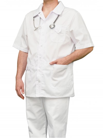 Хирургический костюм К-203 (белый, Сатори)
