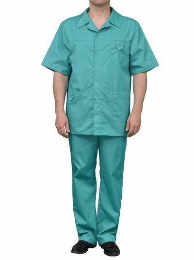 Хирургический костюм К203 (зеленый, Сатори)